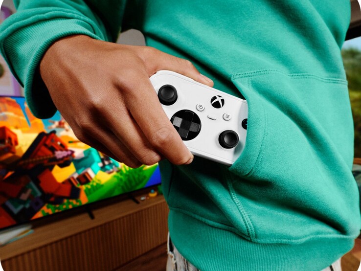 The Xbox Nano Controller is designed to fit in most pockets