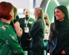 A picture of Xbox CEO Asha Sharma speaking to BBC