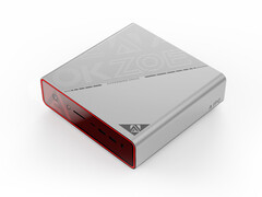 Aokzoe's first mini-PC features prominent branding throughout. (Image source: Aokzoe)