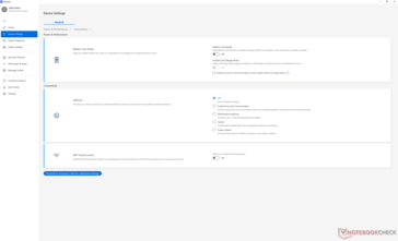 Additional Asus settings and diagnosis tools