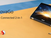 The Asus NovaGo promises more than 20 hours battery life. (Source: Qualcomm)