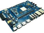 The new Banana Pi CoM in a carrier board. (Image source: Banana Pi)