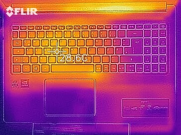 Heat development idle (top)