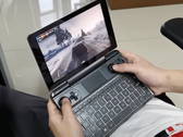 GTA 5 clearly runs at a playable rate on the GPD Win Max. (Image source: GPD)