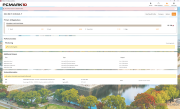 PCMark 10 Applications