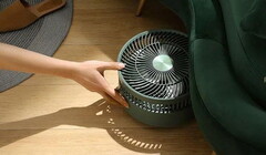 The Xiaomi Youpin EDON foldable fan. (Image source: Xiaomi via Gizmochina)