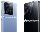 The Xiaomi 13T series' Alpine Blue and Black colourways. (Image source: MySmartPrice)