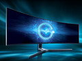 The CHG90 gaming monitor is the world's first to integrate a 32:9 screen ratio display. (Source: Samsung)