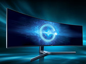 The CHG90 gaming monitor is the world's first to integrate a 32:9 screen ratio display. (Source: Samsung)