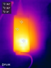 Power supply unit during the stress test