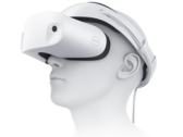 Dell's new Visor VR headset looks less cumbersome than the competition. (Source: Dell)