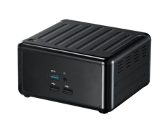 ASRock's 4x4 BOX - V1000M is among the smallest Ryzen-powered mini PCs available on the market. (Source: AMD)