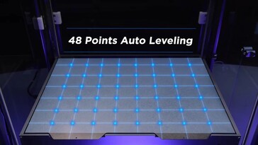 48-point auto bed leveling (Image Source: Peopoly)