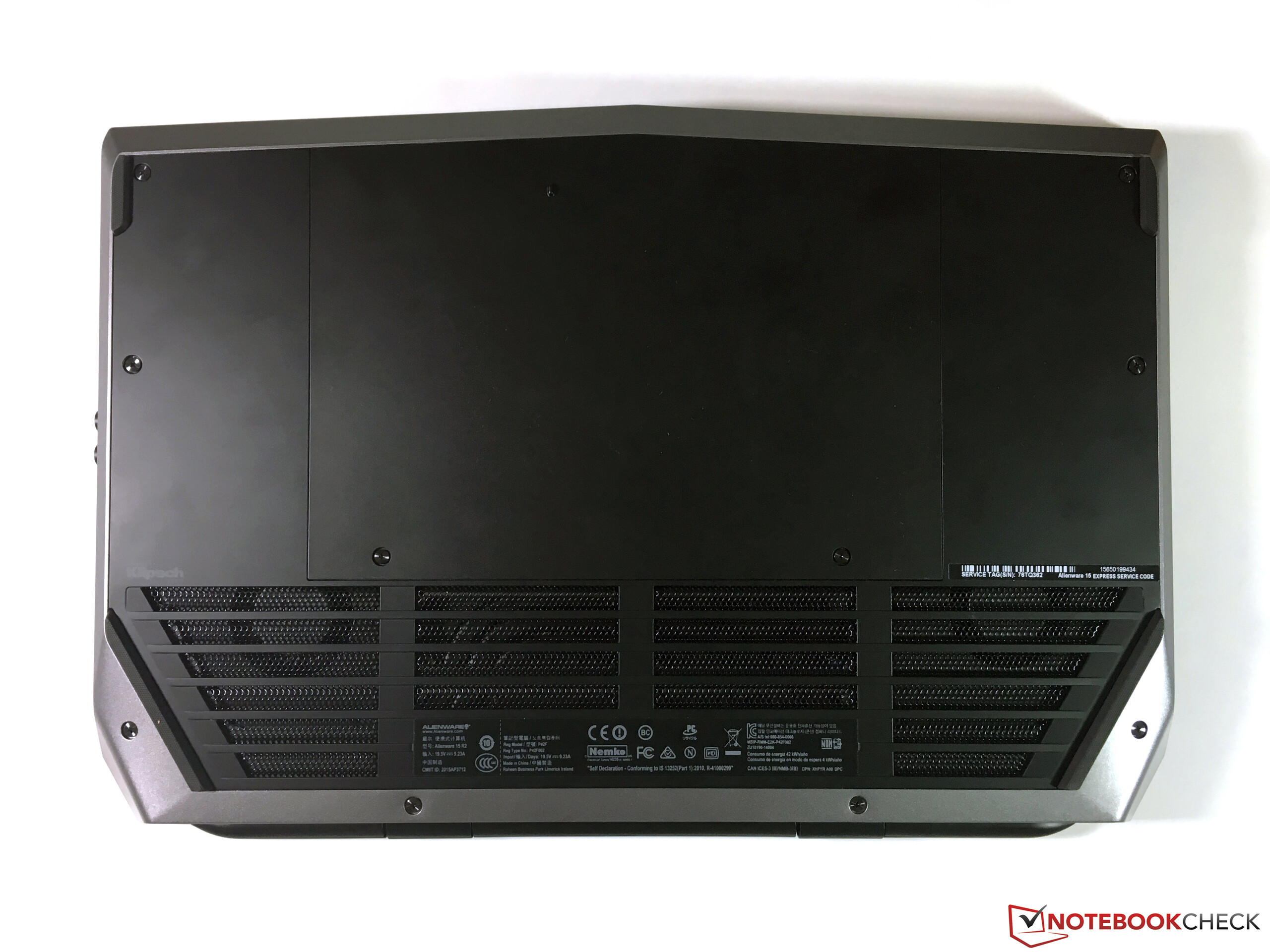 Alienware 15 R2 (Skylake) -  External Reviews