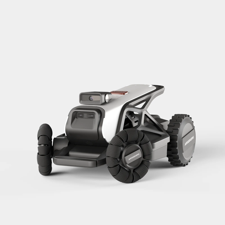 The Airseekers Tron-One robot lawn mower. (Image source: Airseekers)