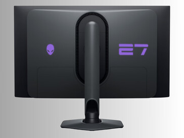 Alienware AW2725DF 27-inch OLED gaming monitor rear panel (Image source: Dell Alienware)