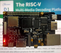 The Allwinner D1-based SBC, a single-board computer with a RISC-V CPU. (All images via CNX Software)