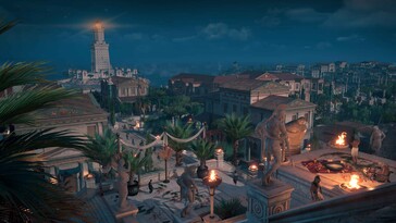 Assassins Creed Origins takes us to legendary cities like Alexandria. (Image source: Ubisoft)
