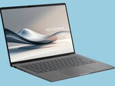 The Asus Zenbook A14 is the first Zenbook model with a Snapdragon X series processor. (Image source: Asus)