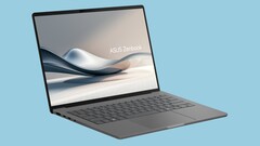 The Asus Zenbook A14 is the first Zenbook model with a Snapdragon X series processor. (Image source: Asus)