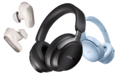 The Bose QuietComfort wireless headphones and earbuds are up to $100 off at Amazon today. (Image via Bose on Amazon)