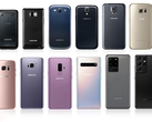 The evolution of the Galaxy S series (Image Source: Samsung)
