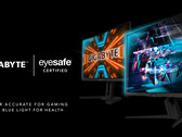 Gigabyte announces its first Eyesafe-approved monitors. (Source: Gigabyte)