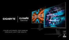 Gigabyte announces its first Eyesafe-approved monitors. (Source: Gigabyte)