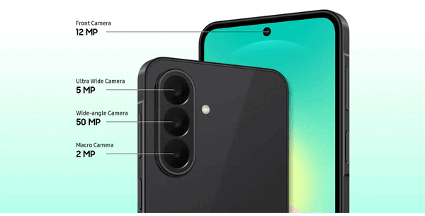 The Galaxy A27 5G has triple rear cameras.