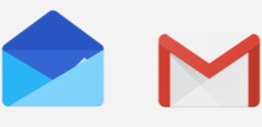Google Inbox and Gmail logos, Inbox app going down in March 2019 (Source: Google - The Keyword)