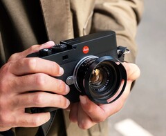 Following the Leica M-EV1 (pictured), a mirrorless medium-format camera is said to be in the works.