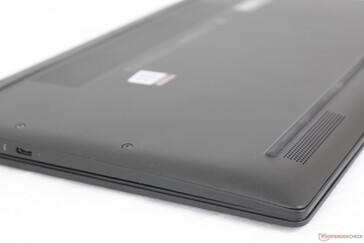Rounded edges and corners in contrast to the sharper look of a Spectre x360 13