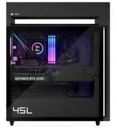 HP's Omen 35L and Omen Max 45L, the latter pictured, desktops have received some juicy upgrades. (Image Source: HP)