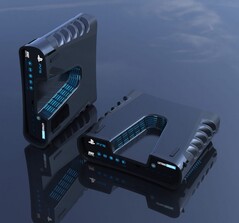 PS5 concept render. (Image source: LetsGoDigital)