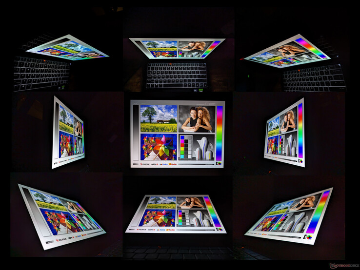 OLED viewing angles