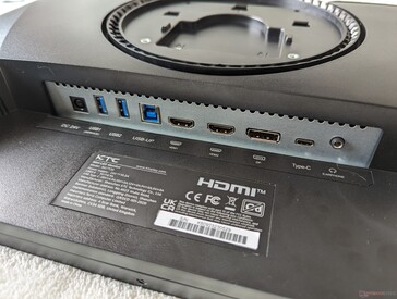 All ports are along the rear