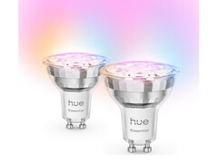 The Philips Hue Essential GU10 (pictured) and E27 bulbs could launch soon. (Image source: Jumbo)