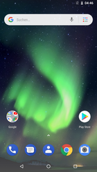 Default home screen