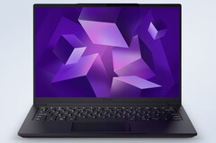 Kvadra NAU LP14, a lightweight corporate ultrabook from Russian technology company Yadro.