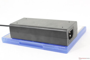 Relatively large 120 W proprietary AC adapter