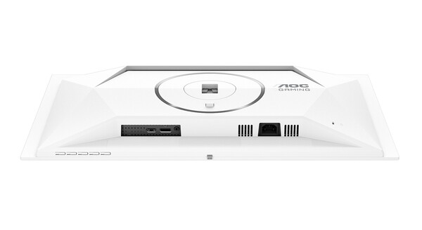 AOC's latest WOLED gaming monitor also supports Adaptive-Sync and Nvidia G-Sync technologies. (Image source: AOC)