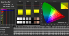 CalMAN - ColorChecker (calibrated)