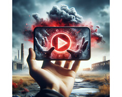 YouTube makes millions with disinformation campaigns about climate change (symbolic image: DALL-E / AI)
