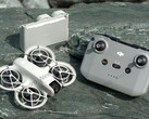 The DJI Neo is expected to weigh a mere 135 g. (Image source: @Quadro_News)