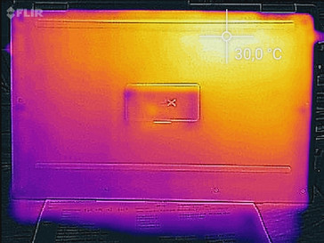 Heat development bottom (idle)