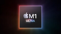 The M1 Ultra combines two M1 Max dies. (Image source: Apple)