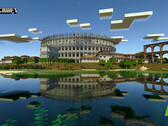 Minecraft with RTX is now out of beta. (Image Source: NVIDIA)