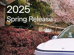 The Spring Release software update brings many other new features besides adaptive matrix headlights. (Image source: Tesla)