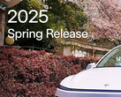 The Spring Release software update brings many other new features besides adaptive matrix headlights. (Image source: Tesla)