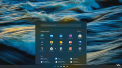 A shot of the Windows 10X UI. (Source: YouTube)